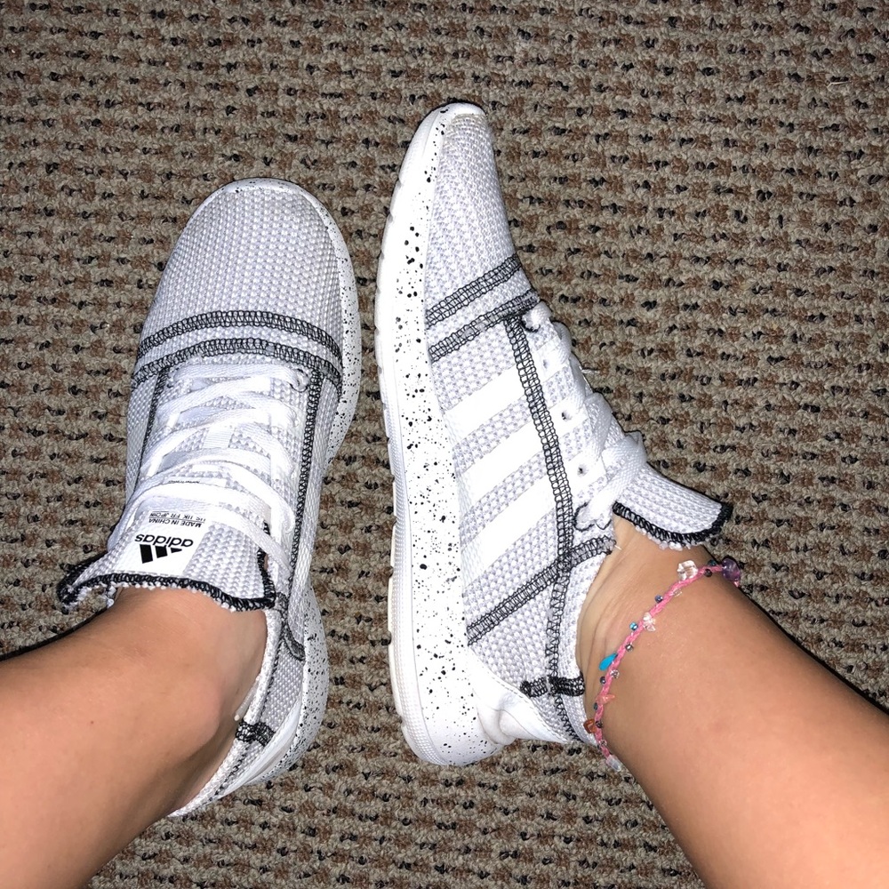 Adidas White Running Shoes